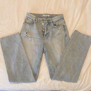 PacSun Ripped Dad Jeans